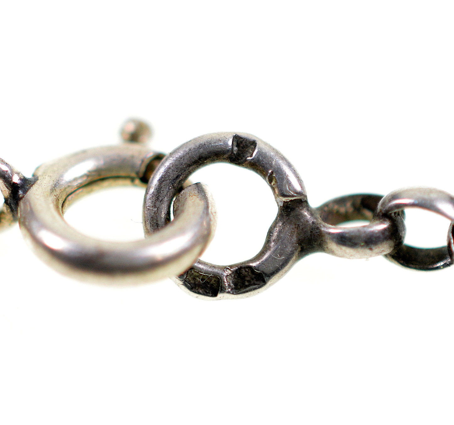 Antique Georgian St Esprit Silver Paste Pendant Necklace C.1820