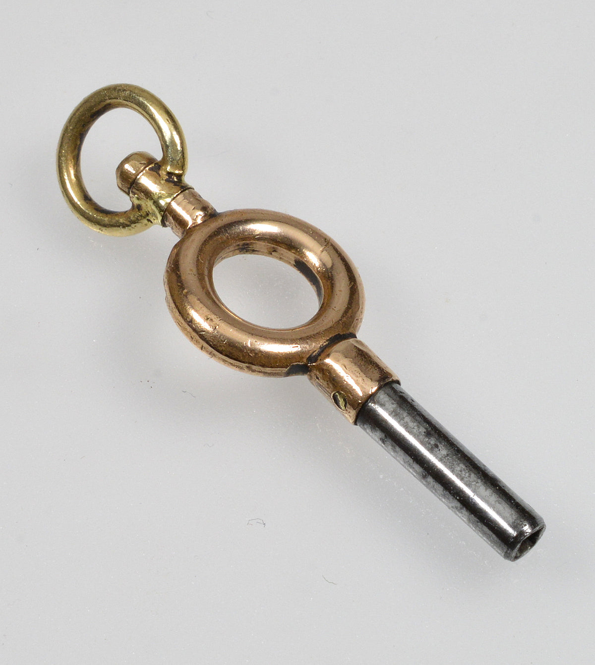 Antique Victorian GF Watch Key Pendant Fob With Swivel 004147