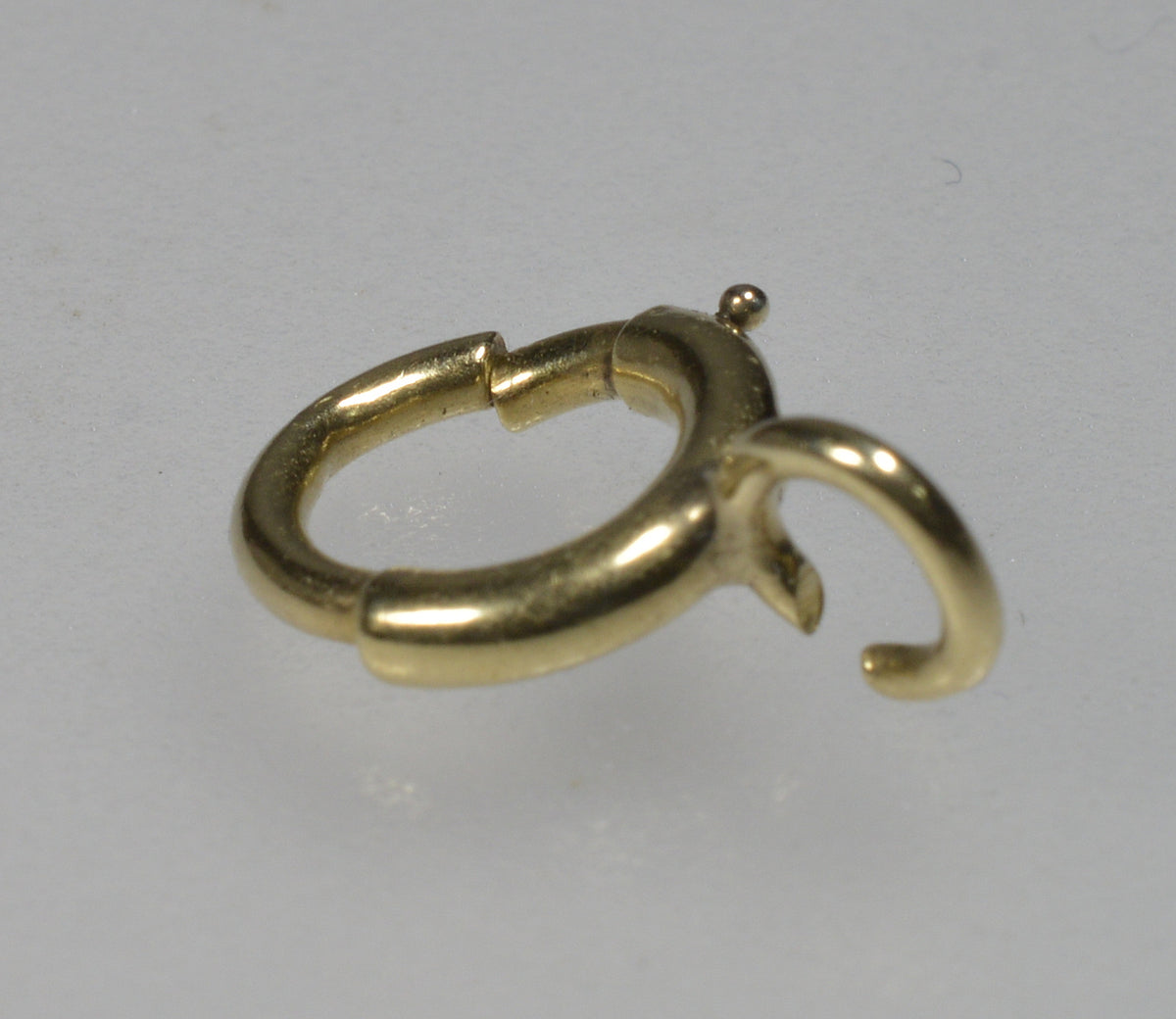 Antique Victorian 14K Yellow Gold Bolt Clasp 0409