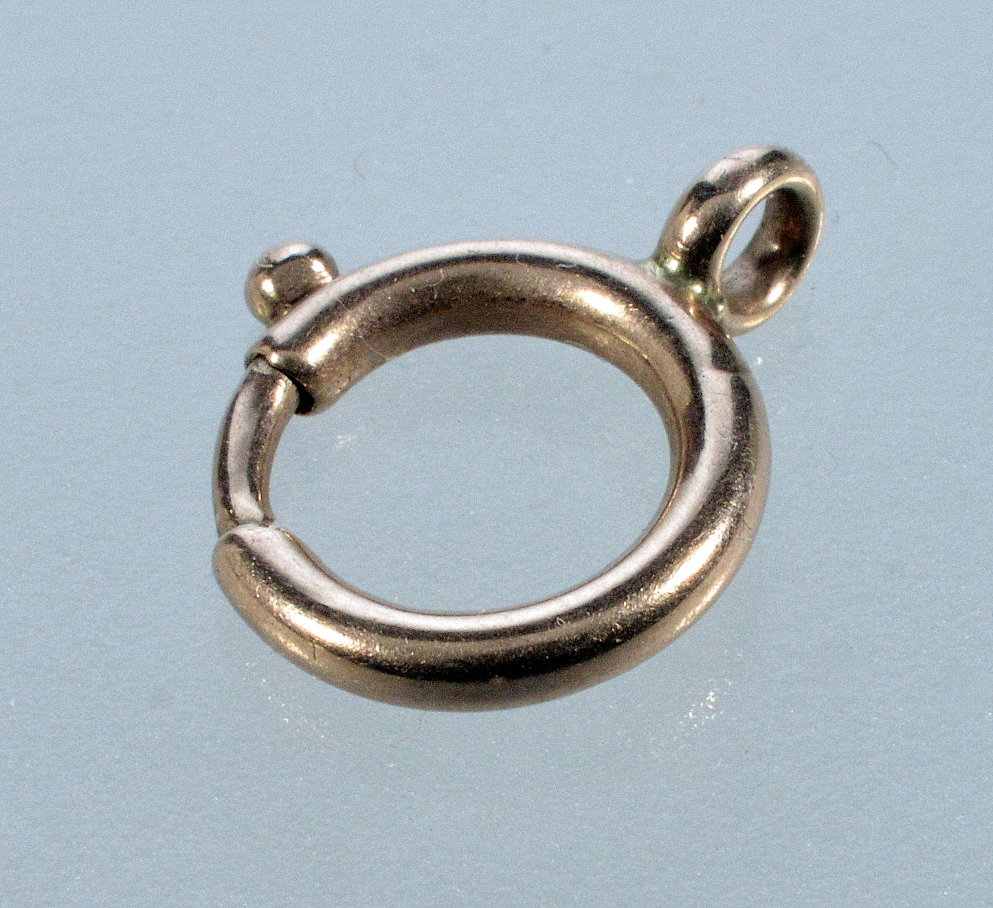 Antique Victorian Large 10K Gold Bolt Clasp 0379