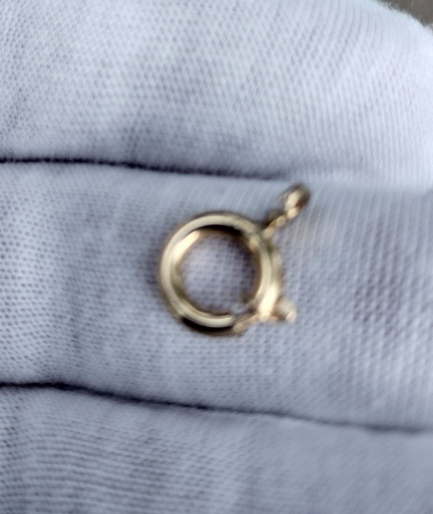 Antique Victorian Large 14K Yellow Gold Bolt Clasp 0387
