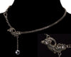 Antique Georgian Silver Ram's Head Fancy Watch Chain Necklace C.1820