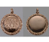 Antique Georgian 14K Gold Locket Pendant C.1820