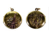 Antique Shakudo Mixed Metal Locket Pendant Japanese Meiji Period C.1880