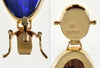 Australian Black Opal 14K Gold Bracelet C.1950 Size 7 3/8