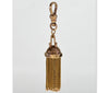 Antique Victorian 14K Gold Tassel Pendant Dog Clip Clasp C.1890