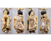 19th Century Japan Geisha Netsuke Bead Necklace