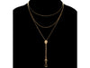 Antique Georgian 14K Gold Hand Fist Necklace Slide Guard Chain C.1820