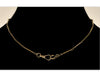 Antique Art Deco 14K Yellow Gold Watch Chain Necklace 14.5" C.1920 003664
