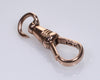 Victorian 14K Gold Dog Clip Clasp For Pocket Watch Albert Chain 0315