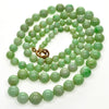 Antique Art Deco Jadeite Jade Bead Necklace 002791