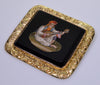 Victorian Large Micro Mosaic 14K Pendant Italian Grand Tour C.1860