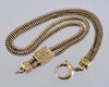 Antique Victorian 14K Gold Bracelet Fancy Chain With Slide C.1890
