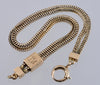 Antique Victorian 14K Gold Bracelet Fancy Chain With Slide C.1890
