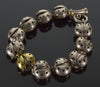Saint by Sarah Jane 18K Sterling Lady Bug Link Bracelet