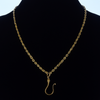 Antique Georgian 10K Gold Large Hook Clasp For Chain Necklace C.1820 003963