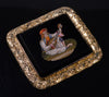 Victorian Large Micro Mosaic 14K Pendant Italian Grand Tour C.1860