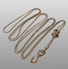 Antique Georgian 14K 10K Gold Hand Fist Necklace Slide Guard Chain C.1820 004136