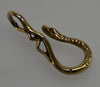 Antique Georgian 14K Gold Snake Hook Clasp For Chain Necklace C.1820 004089