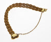 Antique Victorian 14K Gold Etruscan Revival Braided Bracelet C.1890