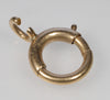 Antique Victorian Large 14K Gold Bolt Clasp 0416