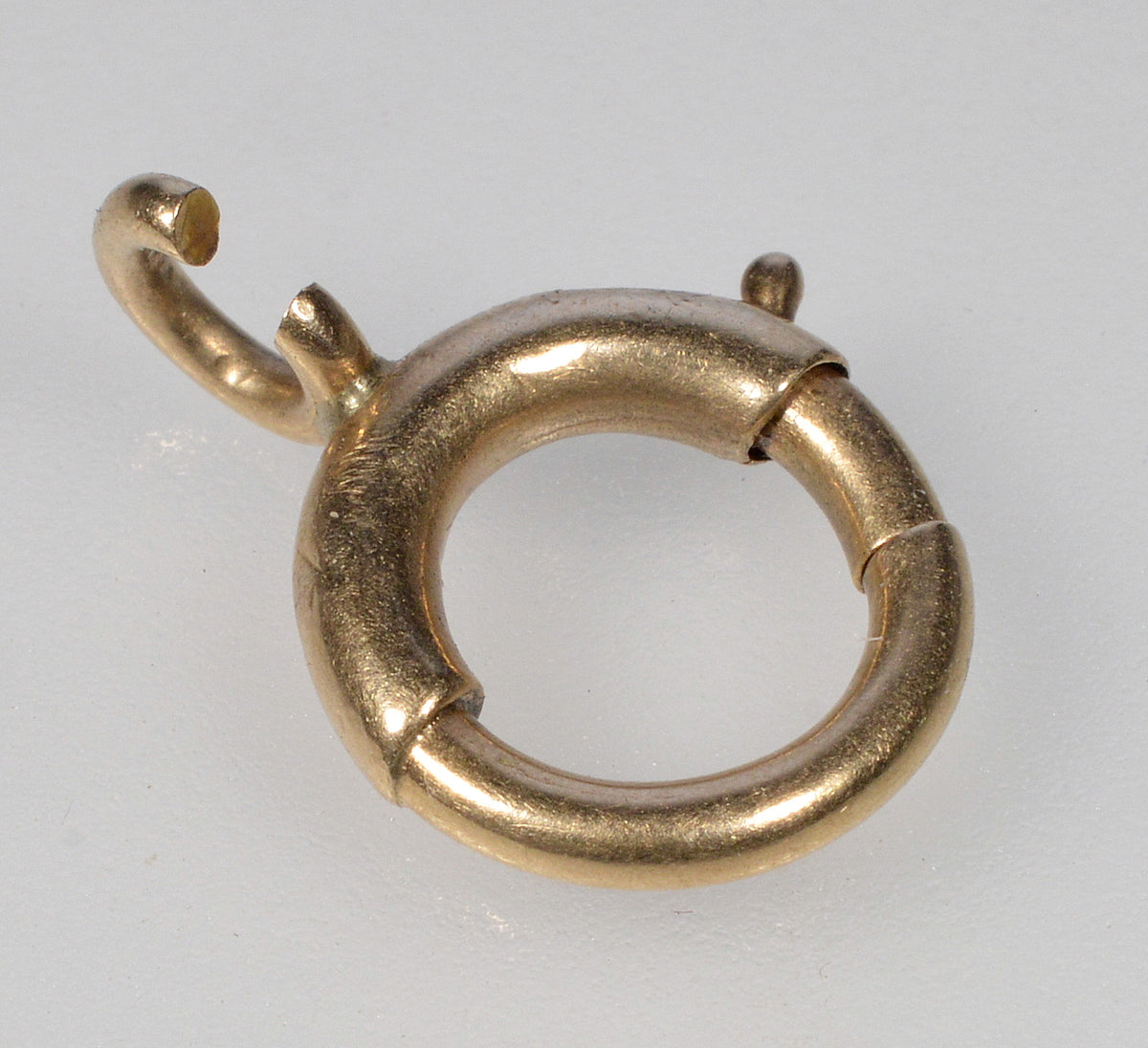 Antique Victorian Large 14K Gold Bolt Clasp 0416