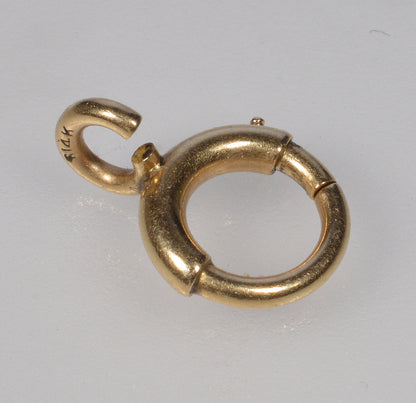 Antique Victorian 14K Gold Bolt Clasp 0417