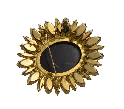 Juliana D&E Bold Venus Flames Pin Brooch C.1960