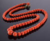 Antique Victorian Mediterranean Salmon Coral Necklace C.1880 003647