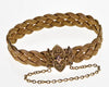 Antique Victorian 14K Gold Etruscan Revival Braided Bracelet C.1890