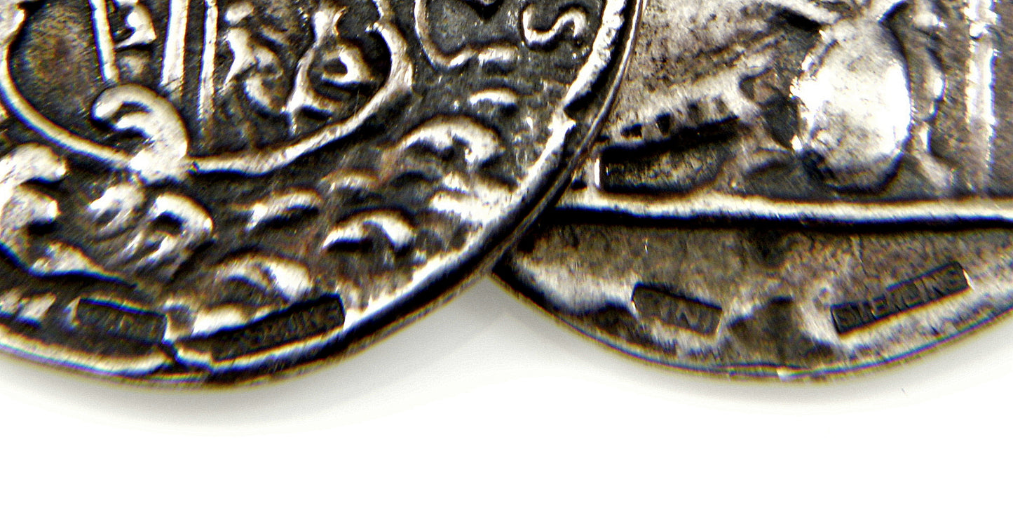 Guglielmo Cini Ancient Coin Sterling Bracelet C.1950