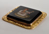 Victorian Large Micro Mosaic 14K Pendant Italian Grand Tour C.1860
