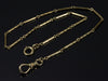 Antique Art Deco 14K Yellow Gold Watch Chain 14.5" C.1920 003664