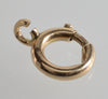 Antique Victorian Large 10K Gold Bolt Clasp 0389