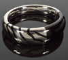 Emporio Armani Zebra Enamel Sterling Bangle Bracelet New With Tag