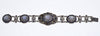 Antique Austro-Hungarian Star Sapphire Silver Bracelet C.1870