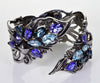 NIB Stephen Webster Sterling Topaz Amethyst Cuff Bracelet