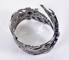 NIB Stephen Webster Sterling Topaz Amethyst Cuff Bracelet