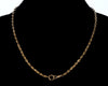 Antique Victorian 10K Gold Fancy Link Chain Necklace 19 1/2" C.1890 003873