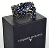 NIB Stephen Webster Sterling Topaz Amethyst Cuff Bracelet