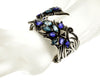 NIB Stephen Webster Sterling Topaz Amethyst Cuff Bracelet