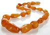 Baltic Butterscotch Egg Yolk Amber Necklace 78.6 G, 26 1/2"