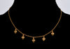 Antique Victorian 18K Gold Heart Chain Necklace C.1890