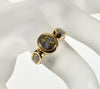 Gold Quartz 14K Ring Size 7 1/2 C.1930