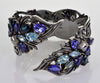 NIB Stephen Webster Sterling Topaz Amethyst Cuff Bracelet