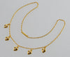Antique Victorian 18K Gold Heart Chain Necklace C.1890