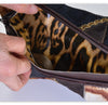 Roberto Cavalli Signature Pony Hair Calfskin Jaguar Print Boots 36 with Box