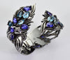 NIB Stephen Webster Sterling Topaz Amethyst Cuff Bracelet