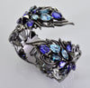 NIB Stephen Webster Sterling Topaz Amethyst Cuff Bracelet