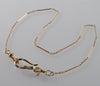 Antique Georgian 10K Gold Dog Figurine Hook Watch Chain Necklace C.1820